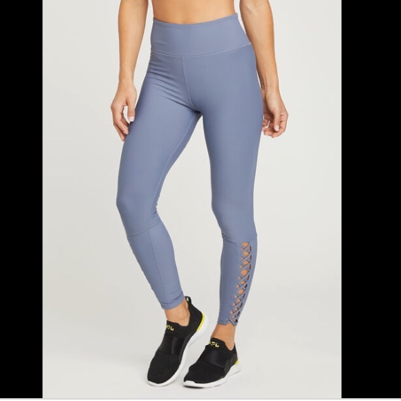 Worn once Soulcycle Lace Up leggings sz XS - Picture 1 of 4